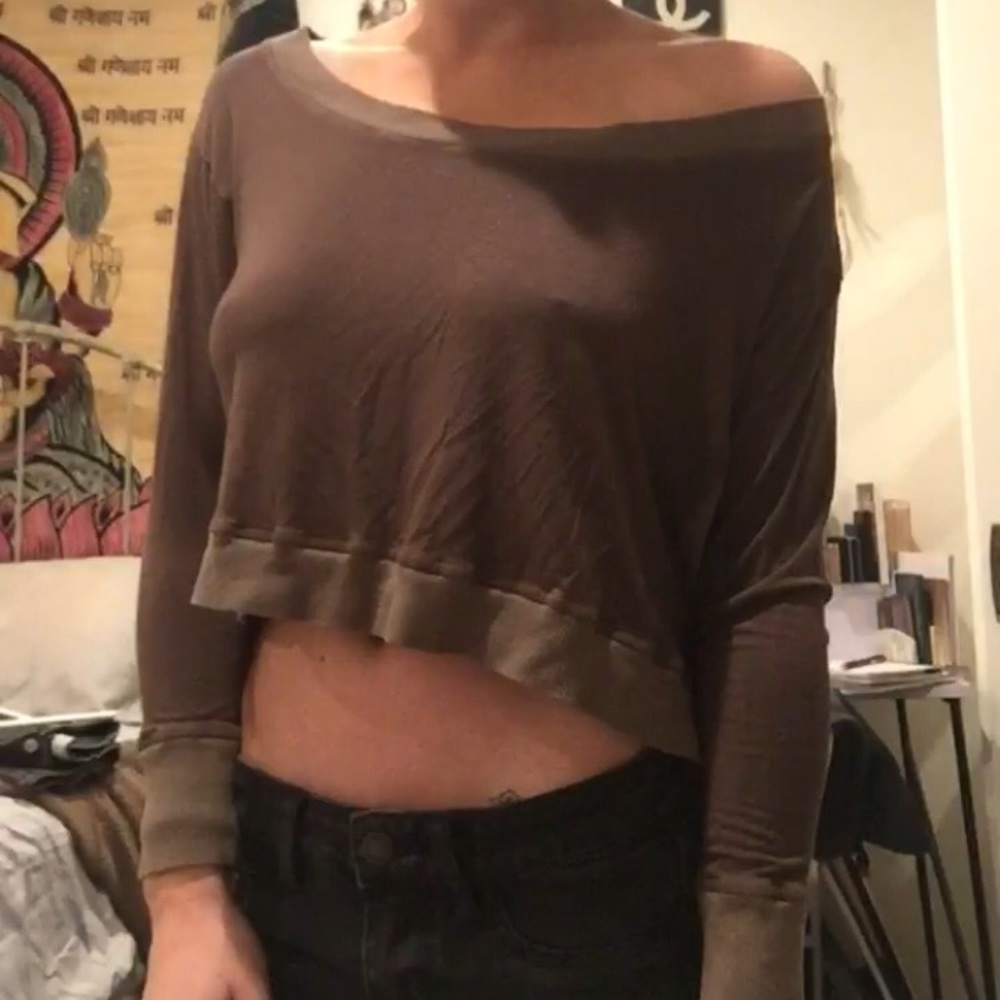FREE W PURCHASE Slouchy boho ots top